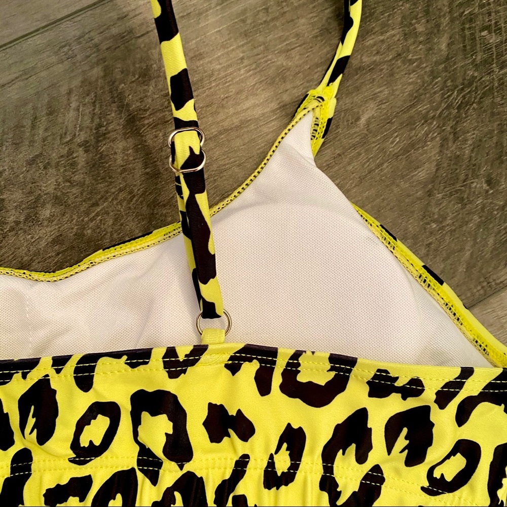 🔥New S/M leopard neon yellow bikini - Picture 6 of 7
